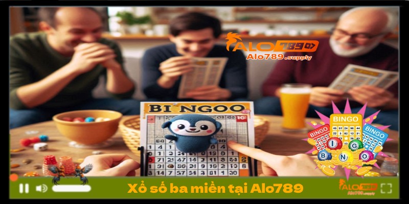 Xổ số ba miền tại Alo789